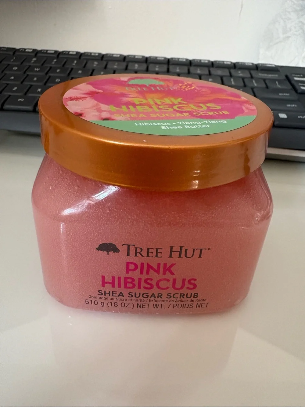 Pink Hibiscus Shea Sugar Scrub